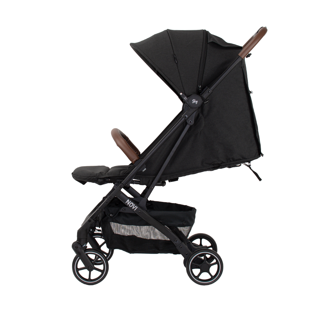 Buggy Novi Sky Black Melange met Voetenzak null_9
