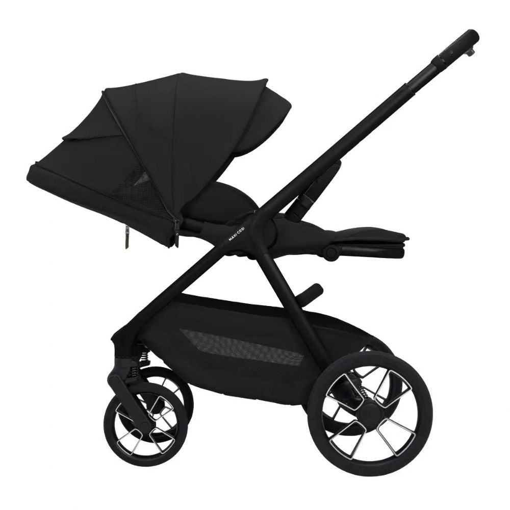 Kinderwagen Maxi-Cosi Oxford Plus V2 Onyx Black + Autostoel Maxi-Cosi Coral Pro Slide + Base + Adapterset null_9