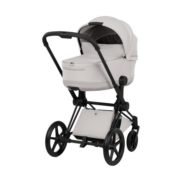 Kinderwagen Cybex Priam 5 Style City Grey/Light Grey incl. Foldable Carrycot met Autostoel Cloud T Plus, Base & Voetenzak null_5