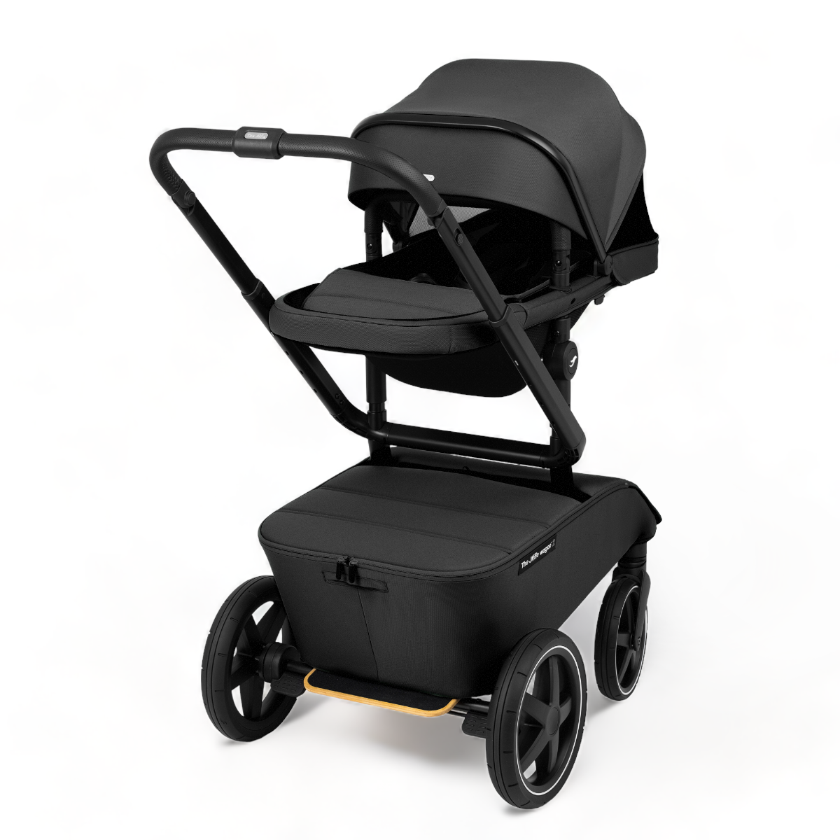 Kinderwagen The Jiffle V2 Black + GRATIS Bolderkarzitje & Duozitje null_15