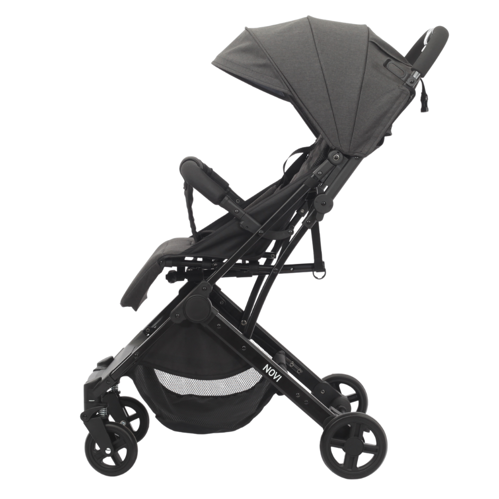 Buggy Novi Travel Go Black Melange met Voetenzak null_6