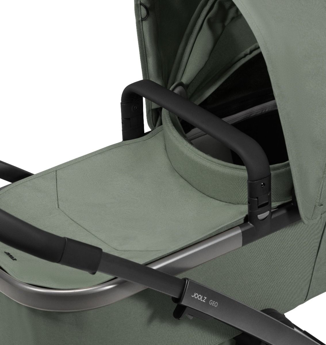 Kinderwagen Joolz Geo5 Sage Green + Autostoel Pebble Pro2, Slide Tech Base & Accessoires null_9