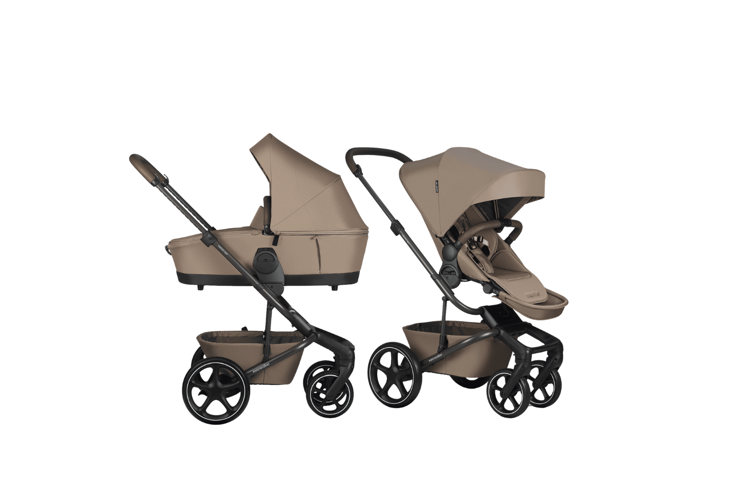 Kinderwagen Easywalker Harvey NXT Mocha Brown + Autostoel Pebble 360° Pro2 en Base Slide Tech null_2