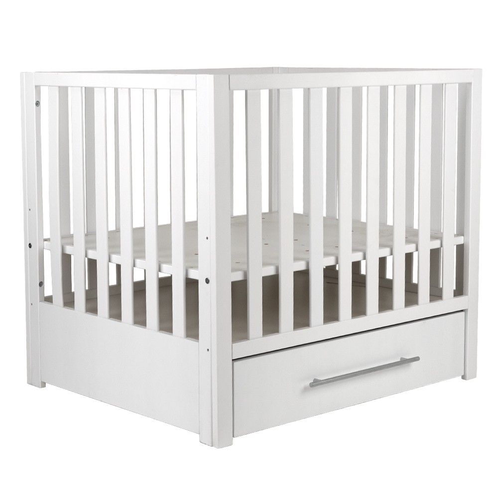 Set | Box Colorfull Home Patryk met Lade White Incl. Boxmatras en Boxkleed null_5