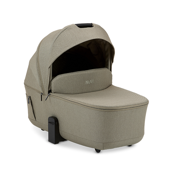 Kinderwagen Novi Luna Premium Solid Sand met Autostoel Jacky Pro 360 V2 & Base null_16