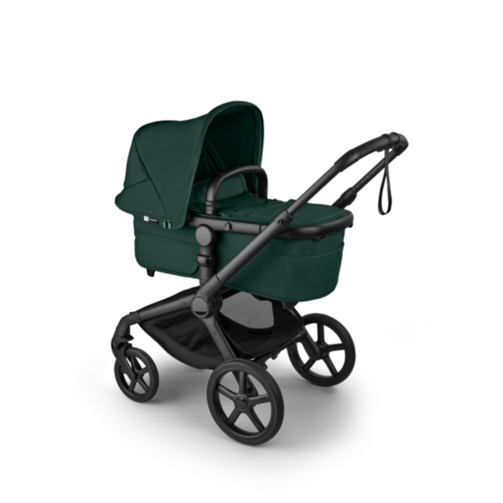 Kinderwagen Bugaboo Fox5 Renew Compleet Black/Fern Green met Autostoel Jacky Pro 360° V2 & Base null_3