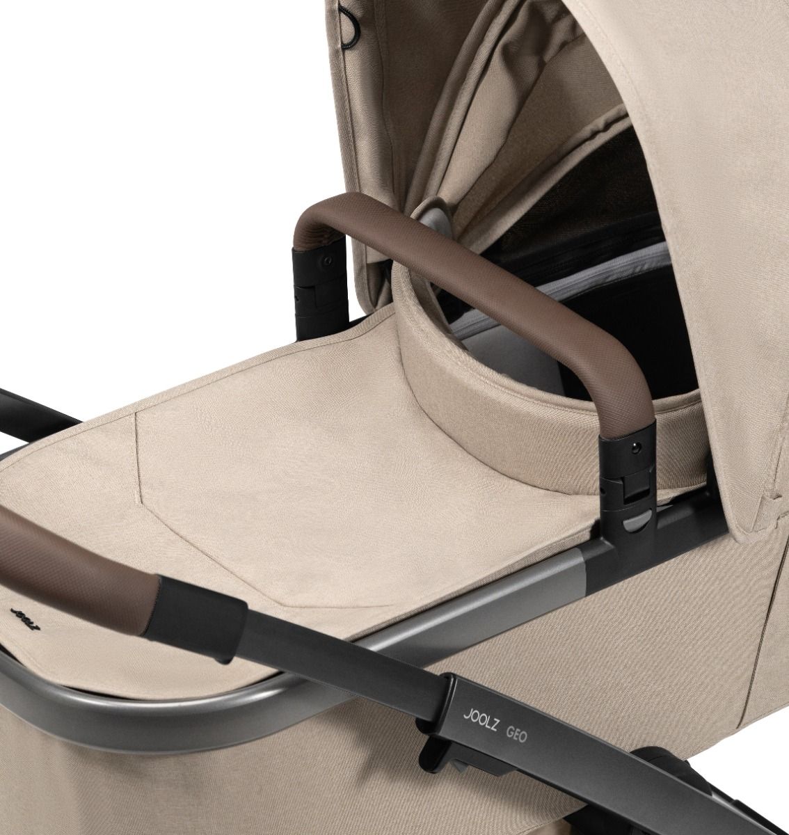 Kinderwagen Joolz Geo5 Sandy Taupe met Autostoel Novi Jacky Pro 360 V2 & Base en Adapterset null_9