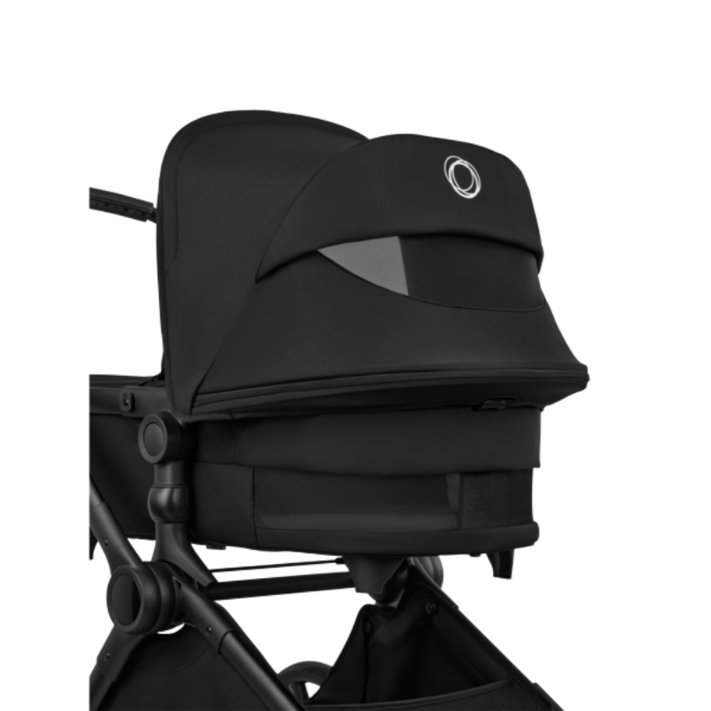 Kinderwagen Bugaboo Cub Compleet Black/Heritage Black met Autostoel Joy Pro Glide 360°, Base & Adapterset null_9