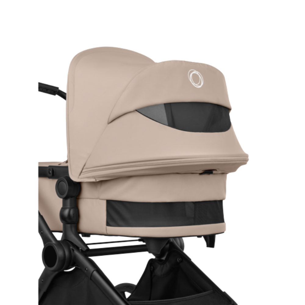 Kinderwagen Bugaboo Cub Compleet Black/Desert Taupe met Autostoel Joy Pro Glide 360°, Base & Adapterset null_11