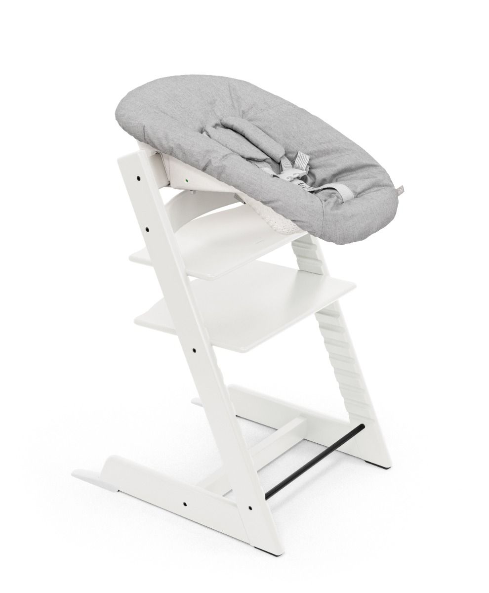 SET | Kinderstoel Stokke® Tripp Trapp® White met Newbornset & Eetblad + Babyset null_4