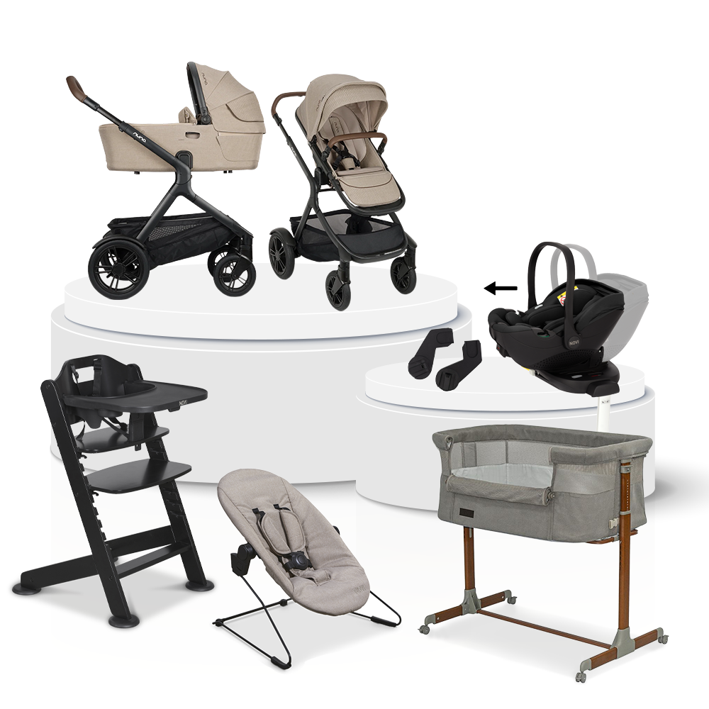 Kinderwagen Nuna DEMI Next Cosmopolitan Total Package Deal incl. Autostoel, Base, Kinderstoel & Co-sleeper null_1