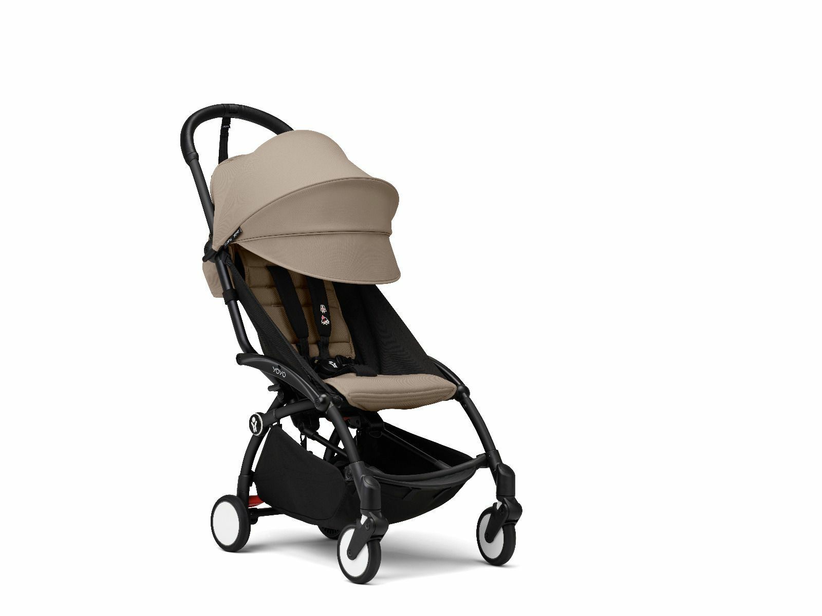 Buggy Stokke® YOYO3 Taupe Met Reiswieg null_4