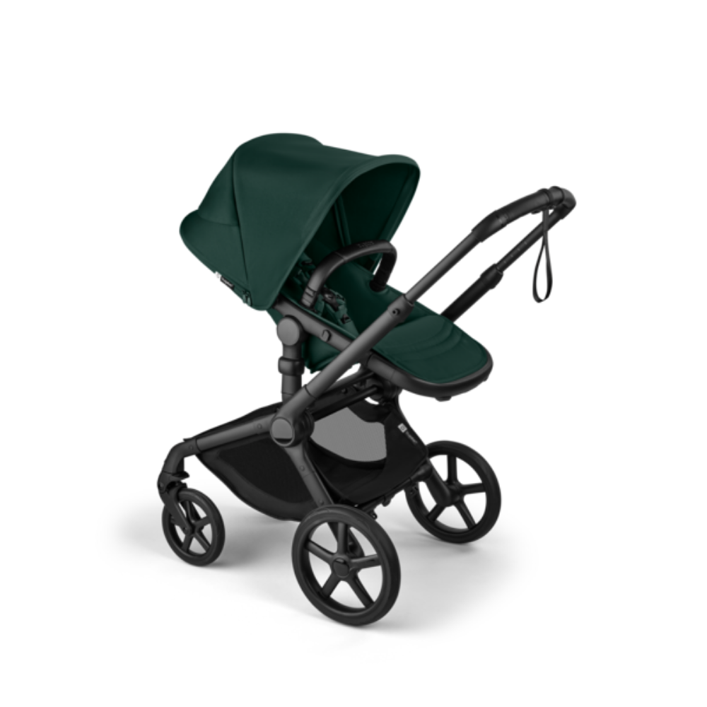 Kinderwagen Bugaboo Fox5 Renew Compleet Black/Fern Green met Autostoel Joy Glide 360° & Base null_7
