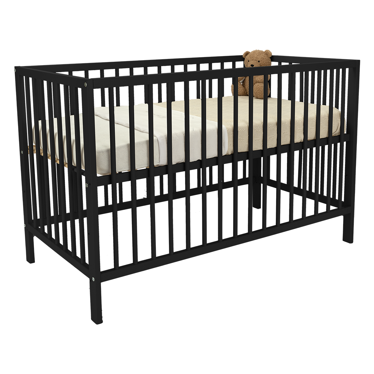 Babykamer Colorfull Home Nina met Ledikant Lotus Pure Black null_3