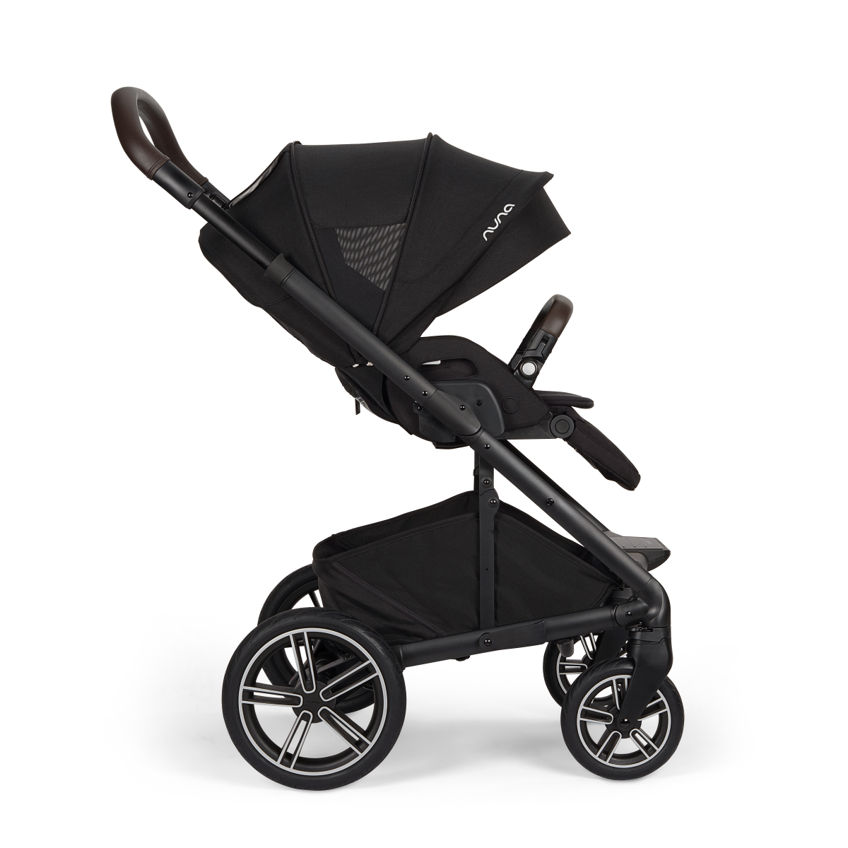Kinderwagen Nuna MIXX Next V2 Caviar + Autostoel Nuna Arra Flex Caviar & Base Nuna Curv 360 System null_16