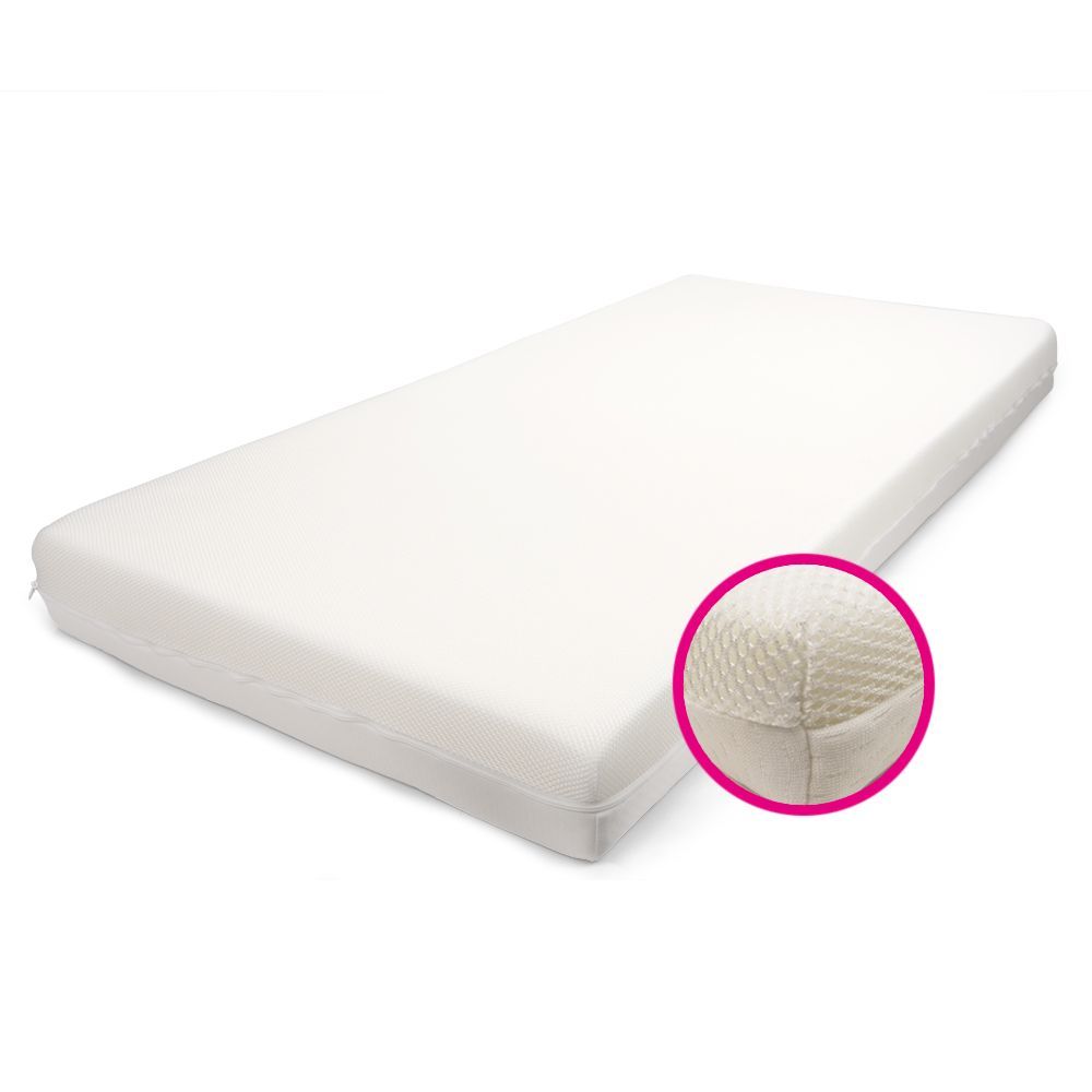 Set | Meegroei Ledikant Colorfull Home Lois V2 Pure White + Matras ABZ Airflow Pro + Hoeslaken Meyco Wit (2st) null_10