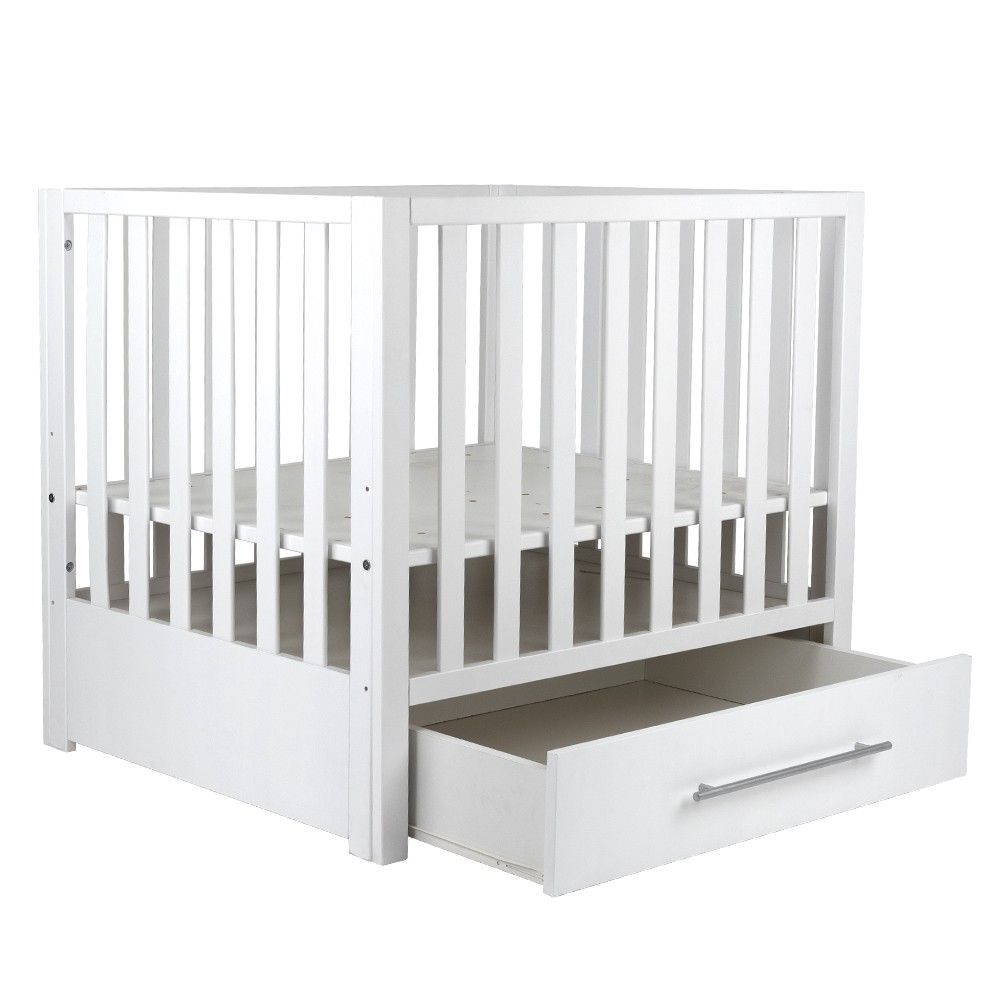 Set | Box Colorfull Home Patryk met Lade White Incl. Boxmatras en Boxkleed null_4
