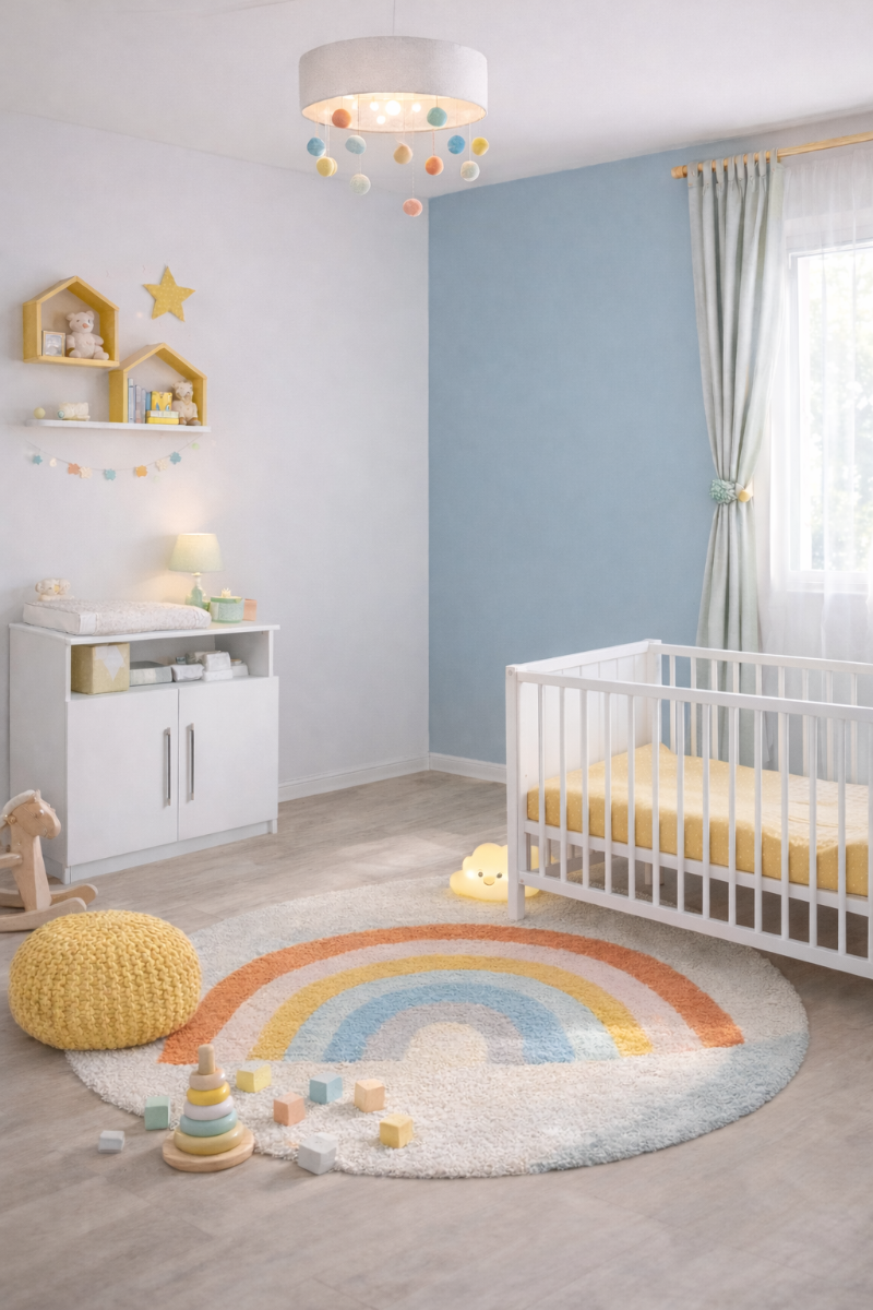 Babykamer Colorfull Home Tess (Ledikant Lizzy Pure White + Commode) null_7