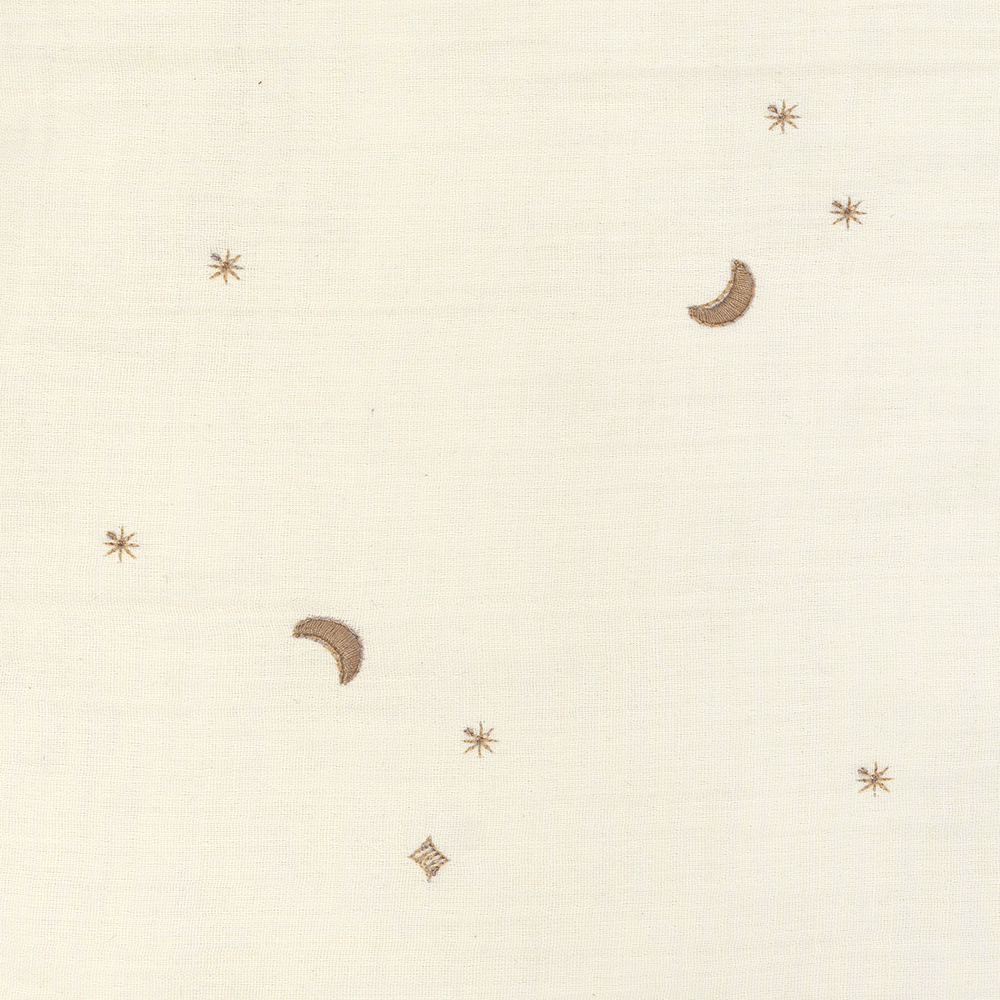 Set | Boxkleed & Babynestje Tots Tale Baby Soft Muslin Stardust Cream null_14