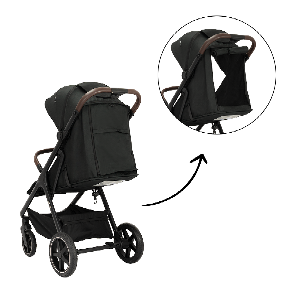 Buggy Novi Xavi XL Premium Solid Black met voetenzak null_7