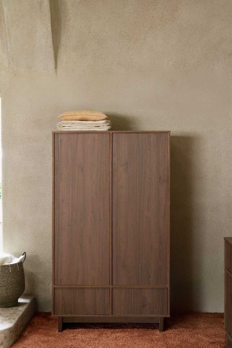Babykamer Quax Kyo Walnut 70x120 met 2-deurs kast null_10