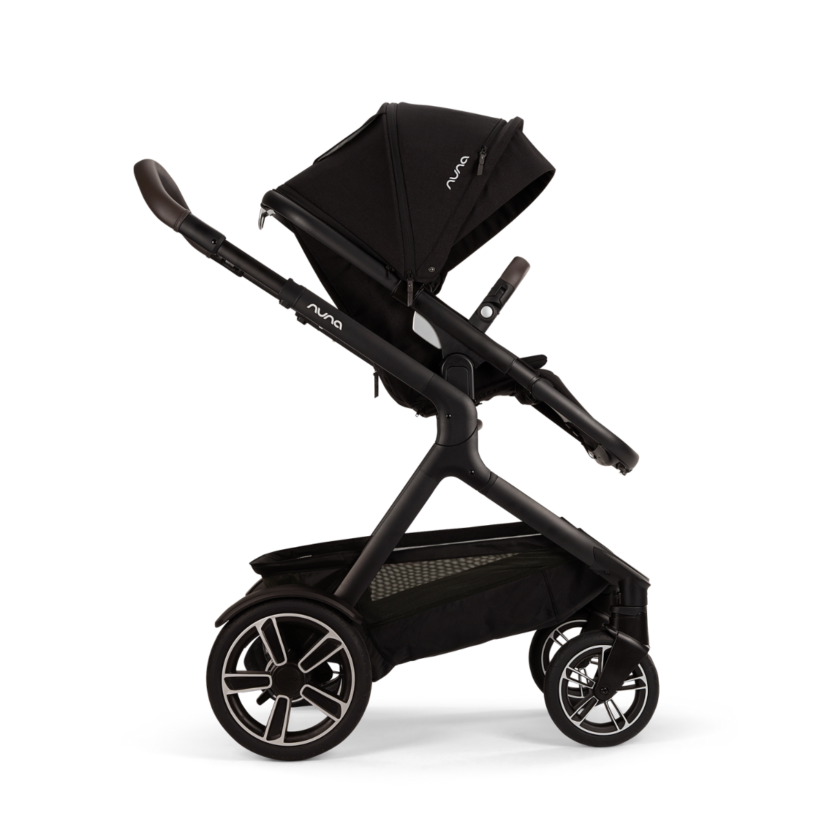 Set | Kinderwagen Demi Next Caviar Incl. Autostoel Nuna Arra Flex V2 Caviar + Base Curv 360 null_5