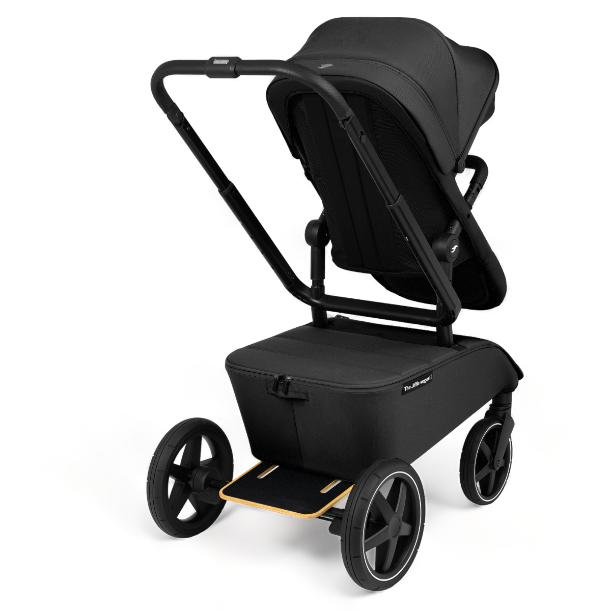 Kinderwagen The Jiffle V2 Black met Autostoel Cybex Cloud G3, Base, Adapterset & Bolderkar- en Duozitje null_12