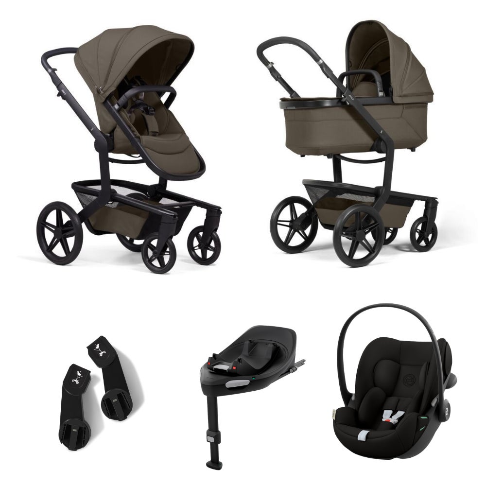 Kinderwagen Joolz Day5 Hazel Brown Special Edition + Autostoel Cybex Cloud G3 I-Size + Base + Adapter null_1