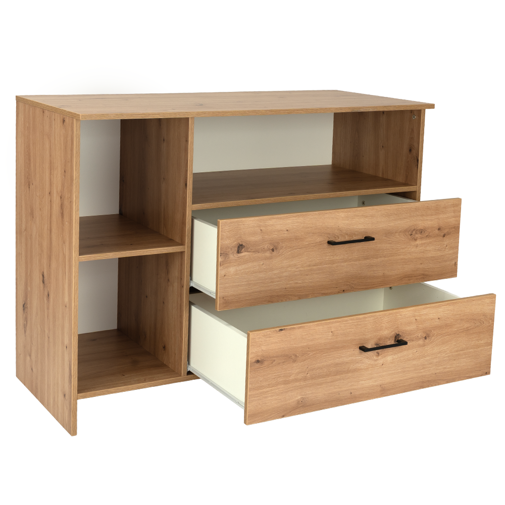 Babykamer Colorfull Home Fenna XL met Meegroeiledikant Diana Linea Classic Amber Oak null_8