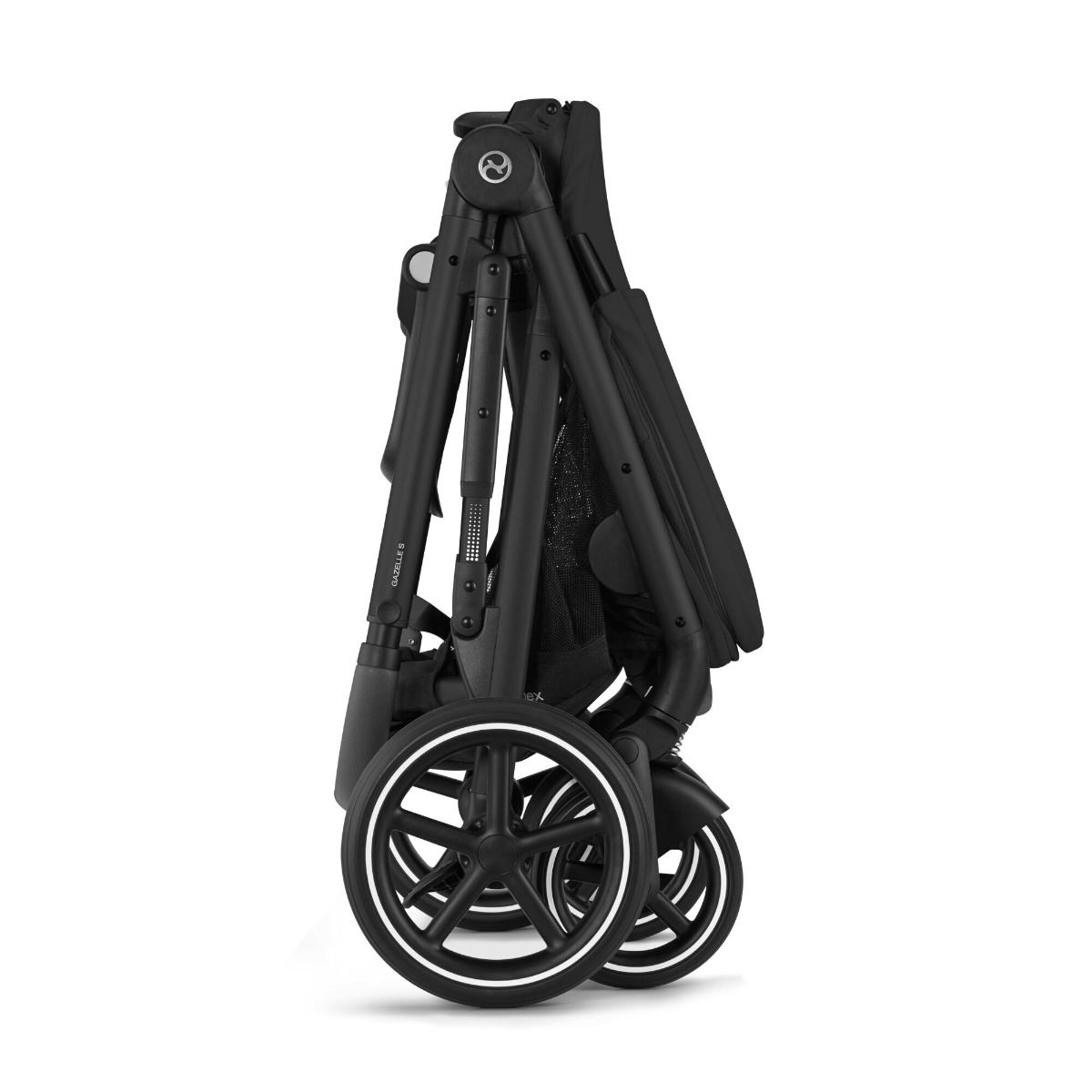 Kinderwagen Cybex Gazelle S Moon Black/Black - Black Frame null_14