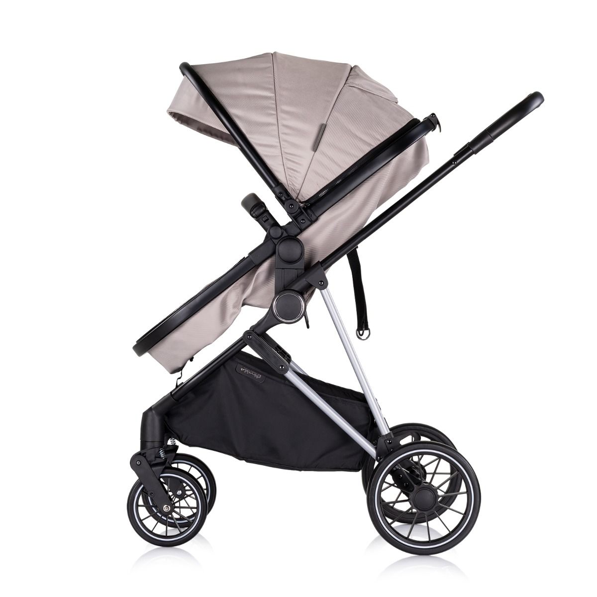 Kinderwagen Chipolino Aura Tiramisu Total Package Deal incl. Autostoel, Base & Campingbed null_6