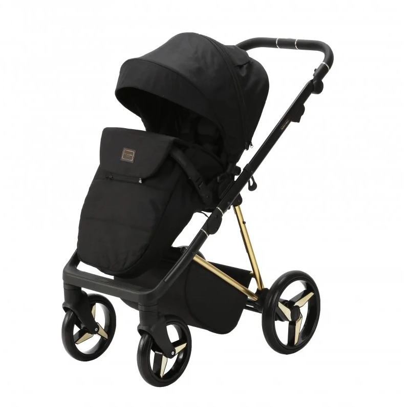 Kinderwagen Adamex Quantum Black + Autostoel Joy Pro Glide 360° + Base + Adapterset null_7