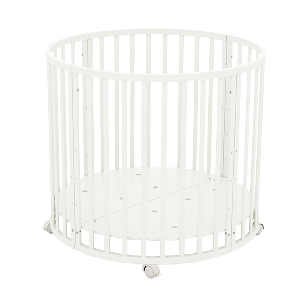 Set | Box Novi Mila Rond White Incl. Boxmatras en Boxkleed null_6