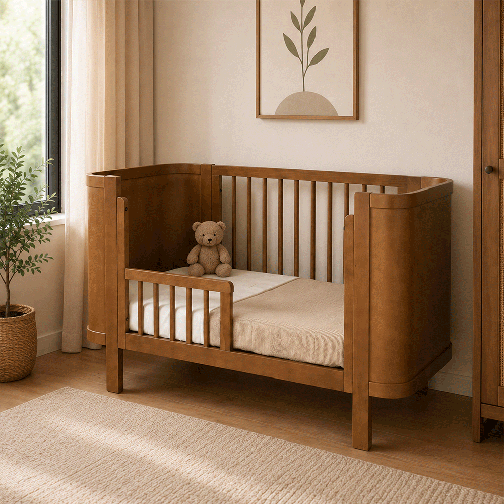 Meegroei Ledikant Novi Chloe 70x140 Walnut null_3