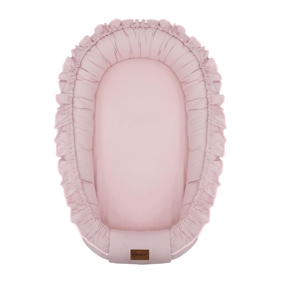 Set Boxkleed Rond + Babynest MorDesign Ruffle Powder null_5