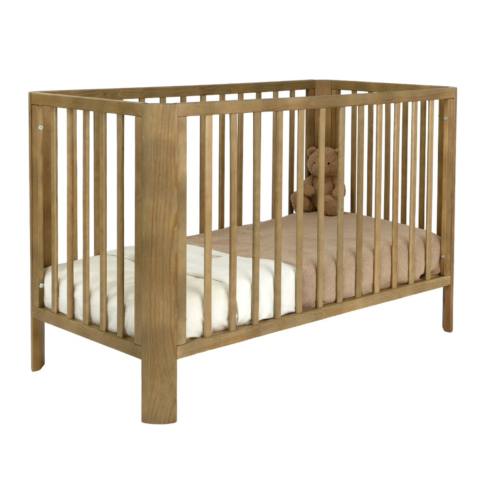 Ledikant Novi Philou (Ronde Hoek) 60x120 Amber Oak null_3