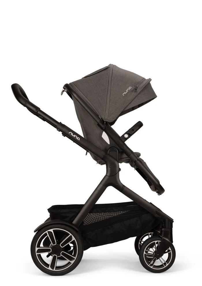 Kinderwagen Nuna DEMI Next Thunder + Autostoel Joy Glide 360° All Black & Base null_3