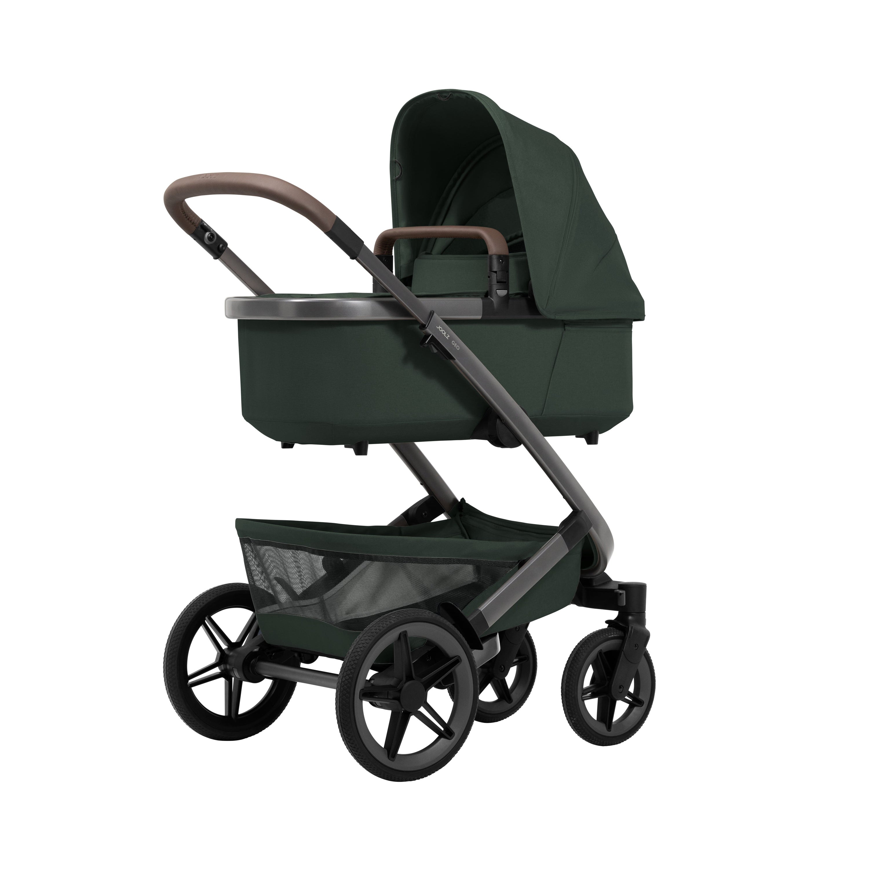 Kinderwagen Joolz Geo5 Essential Newborn Bundel Forest Green null_2