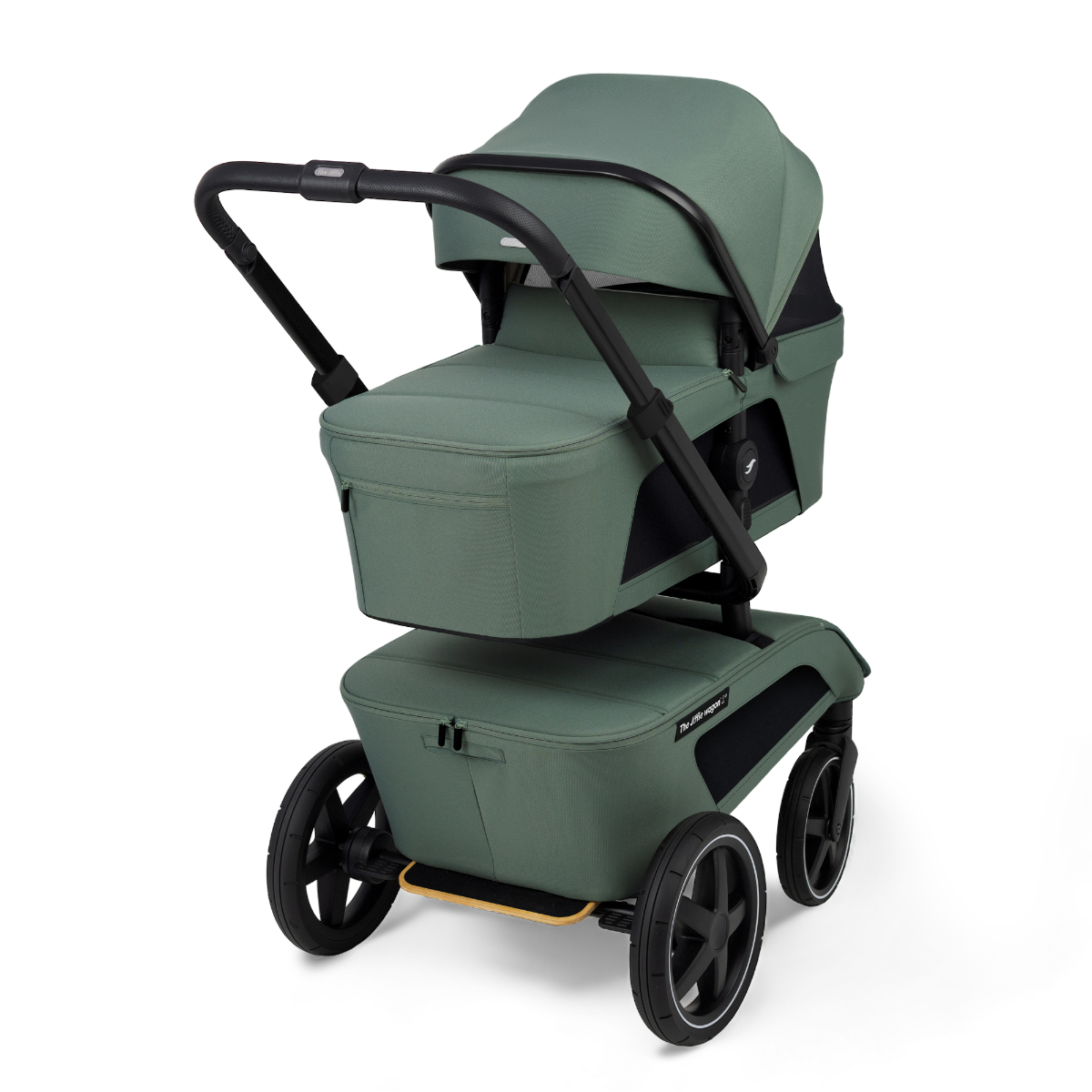 Kinderwagen The Jiffle Wagon 2+ Plus Pine + Autostoel Cloud G3, Base, Adapterset & Bolderkar- en Duozitje null_4