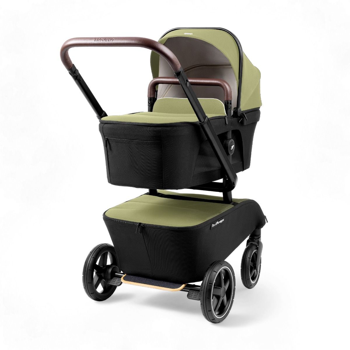 Kinderwagen The Jiffle Green + Autostoel Maxi-Cosi Pebble Pro2 360° Pro2 Slide Tech & Accessoires + GRATIS Bolderkarzitje & Voetenzak null_7