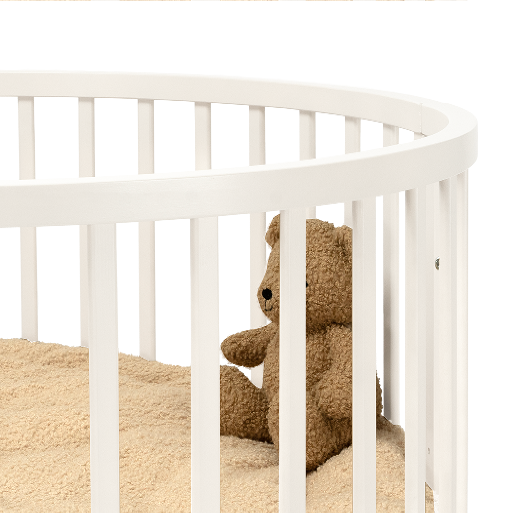 Set | Box Novi Mila Rond White Incl. Boxmatras en Boxkleed null_10