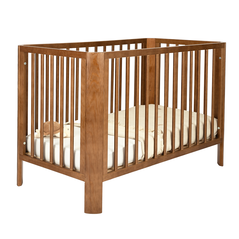 Ledikant Novi Philou (Ronde Hoek) 60x120 Walnut null_4