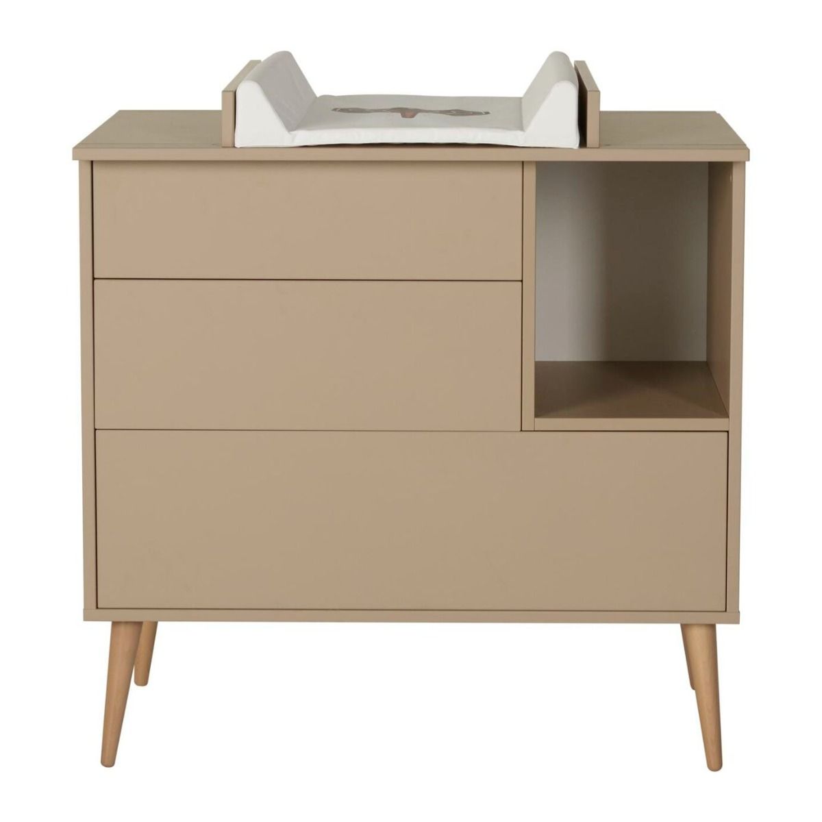Babykamer Quax Cocoon Latte (Ledikant + Commode) null_9