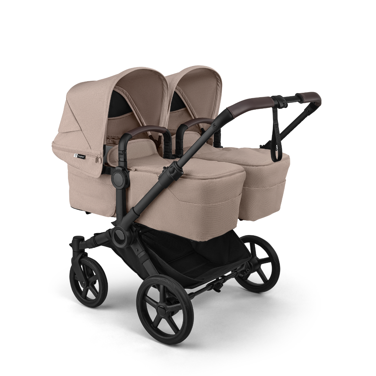 Kinderwagen Bugaboo Donkey6 Twin Complete - Black/Desert Taupe Melange null_2