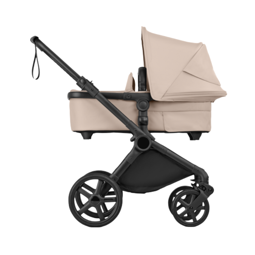 Kinderwagen Bugaboo Cub Compleet Black/Desert Taupe met Autostoel Joy Pro Glide 360°, Base & Adapterset null_4