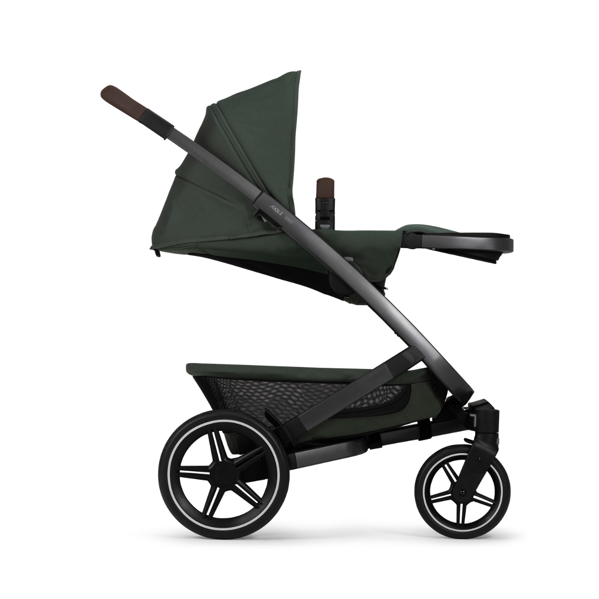 Kinderwagen Joolz Geo³ Forest Green + Autostoel Joy Pro Glide 360° & Base & Adapterset null_9