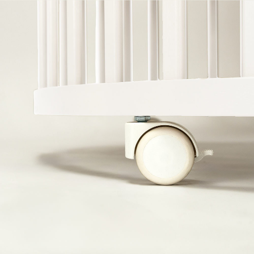 Set | Box Novi Mila Rond White Incl. Boxmatras en Boxkleed null_11