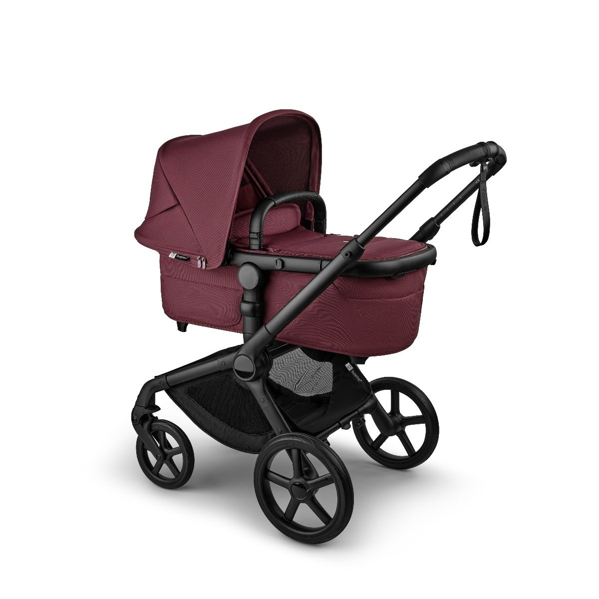 Kinderwagen Bugaboo Fox5 Renew Essential Black/Dark Cherry null_2