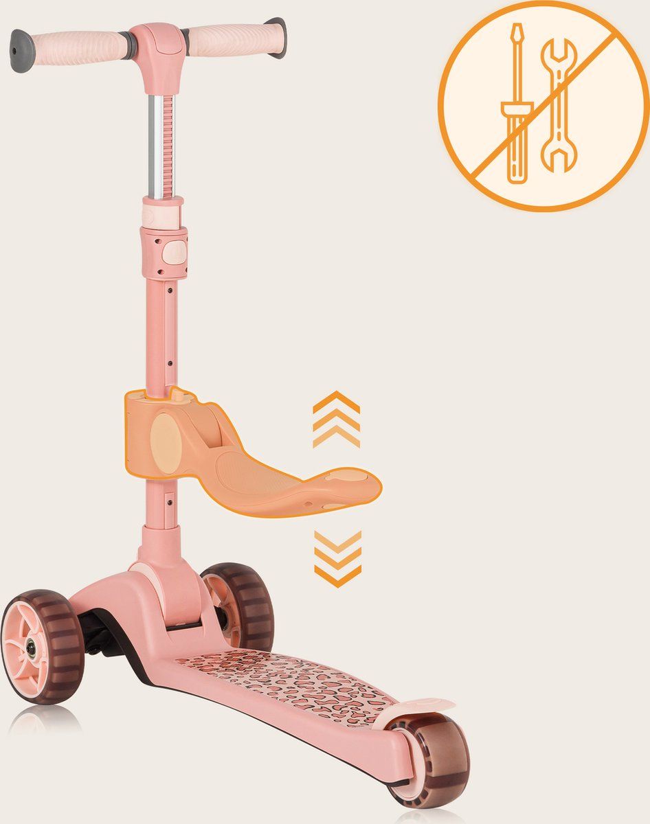 Set | Step + Helm Lionelo 2-in-1 Franky Pink Rose null_12