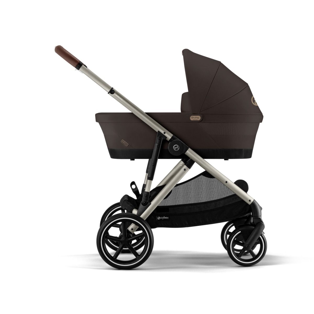 Twin Kinderwagen Cybex Gazelle S Chocolate Brown null_2